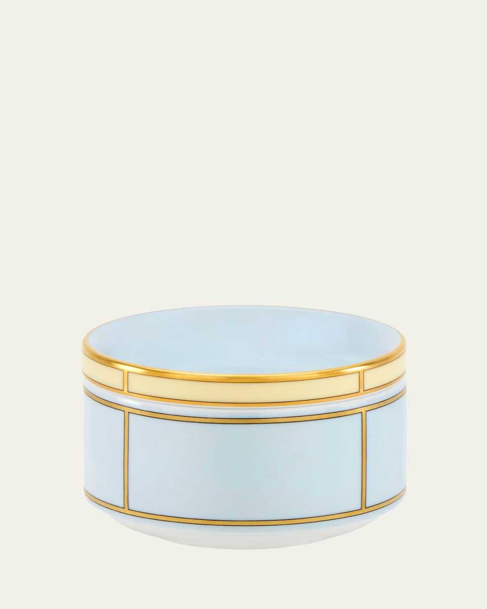 Diva Sugar Bowl with Cover, Celeste
